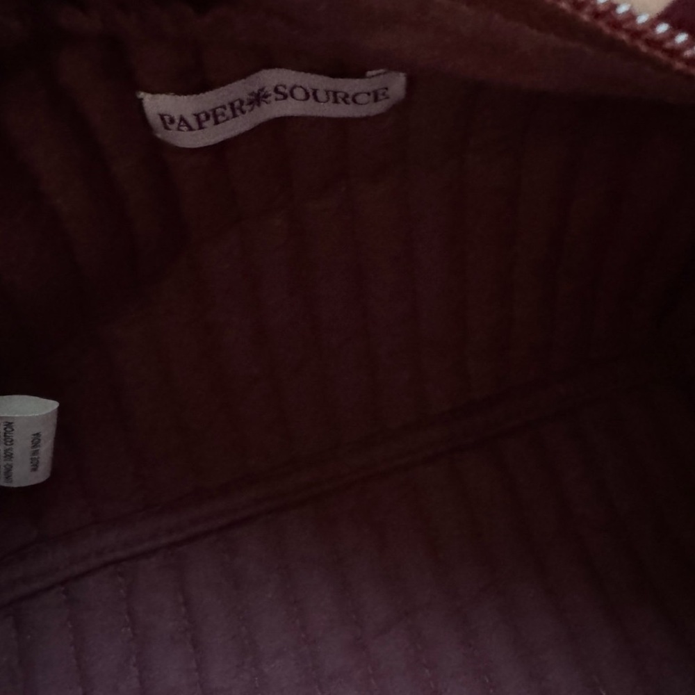 Paper Source Cosmetic Bag - Picture 2 of 4